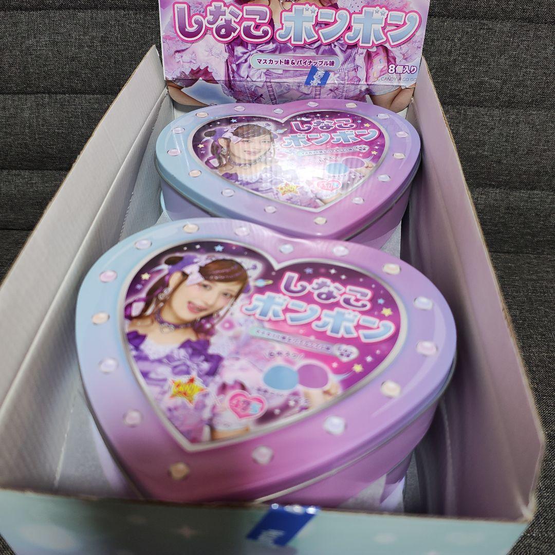 しなこボンボン マスカット味&パイナップル味　8個入り一箱