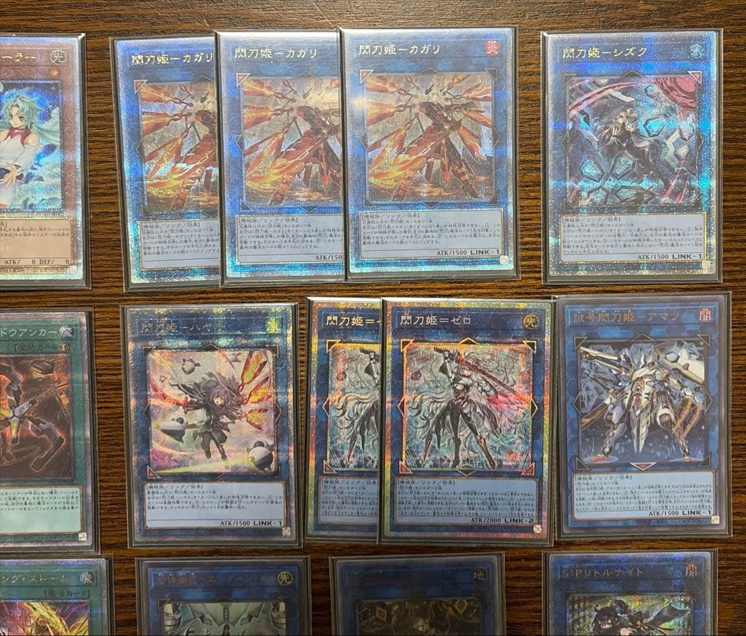 閃刀姫デッキ　高レアリティデッキ　おまけ付き