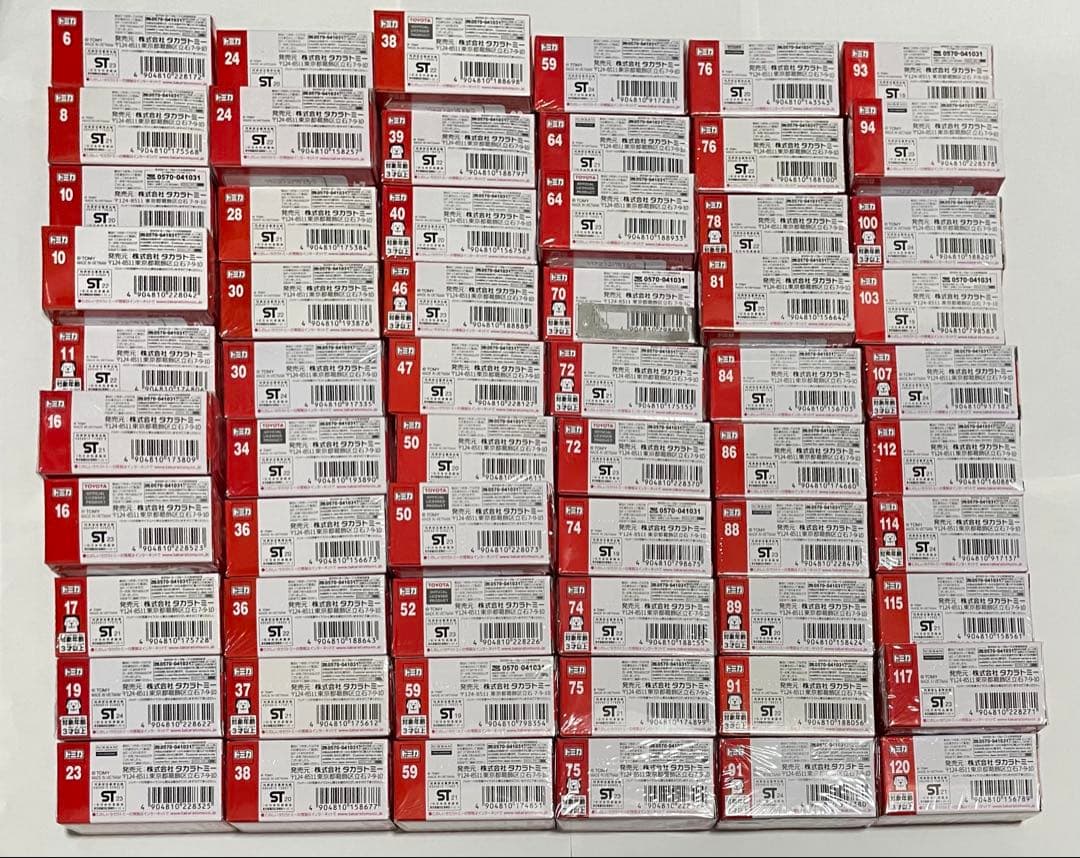 トミカ　初回特別仕様　60台　未開封シュリンク付