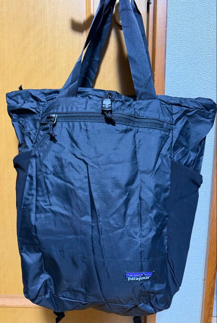 パタゴニア ウルトラライト トートパック 黒 美品 2WAY