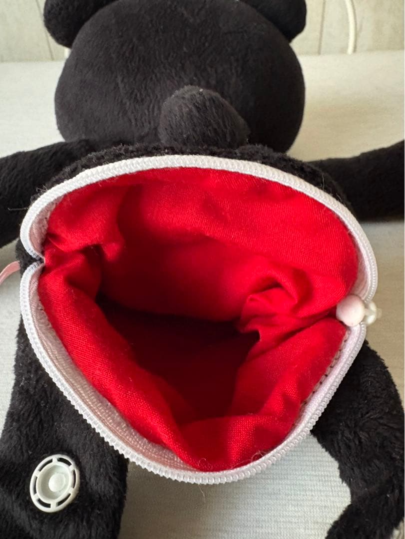 チャックスGP　グルーミーぬいぐるみ　腰グルーミー逆さ吊りポーチ