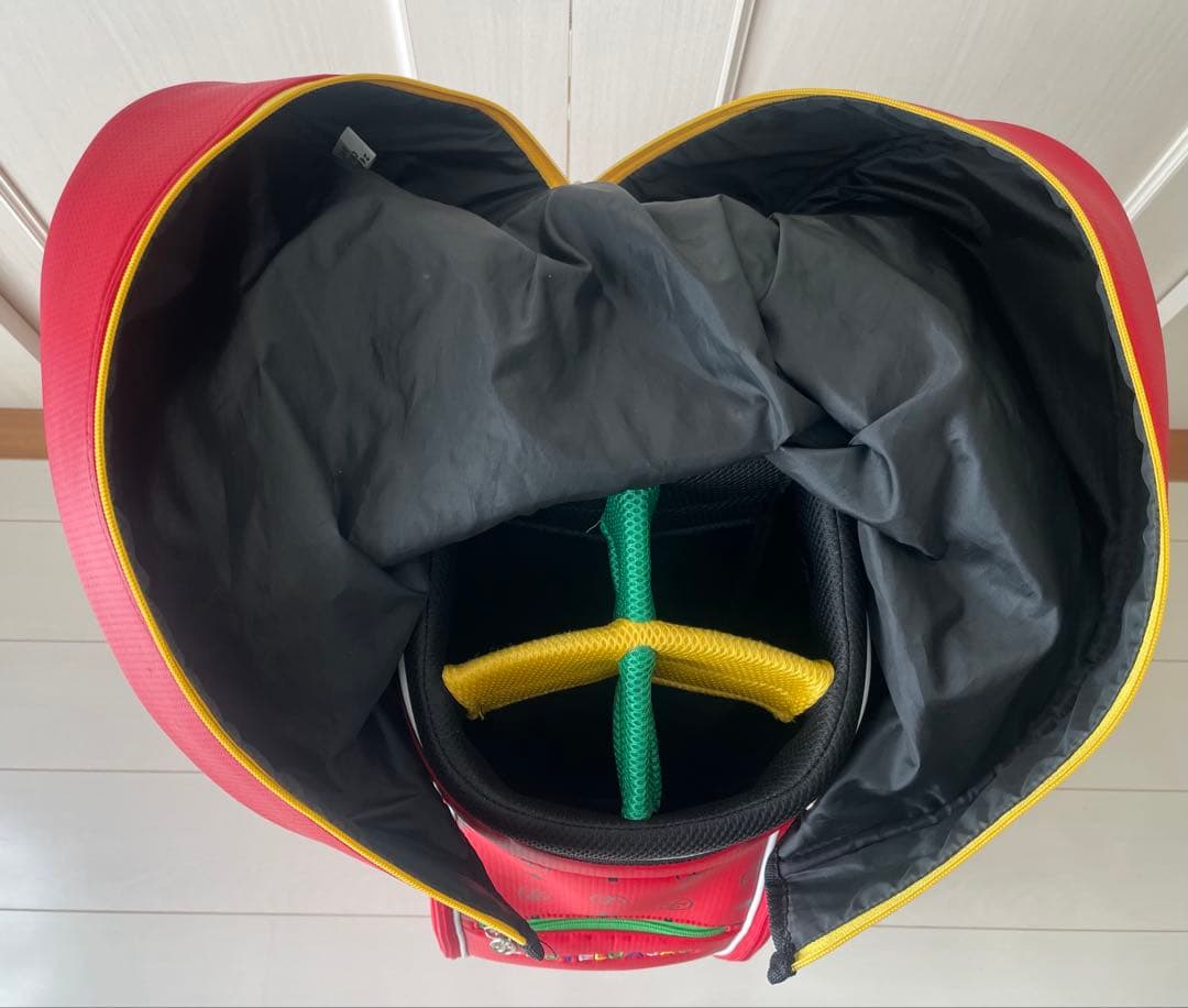 CASTELBAJAC ゴルフバッグ レッド　8.5型