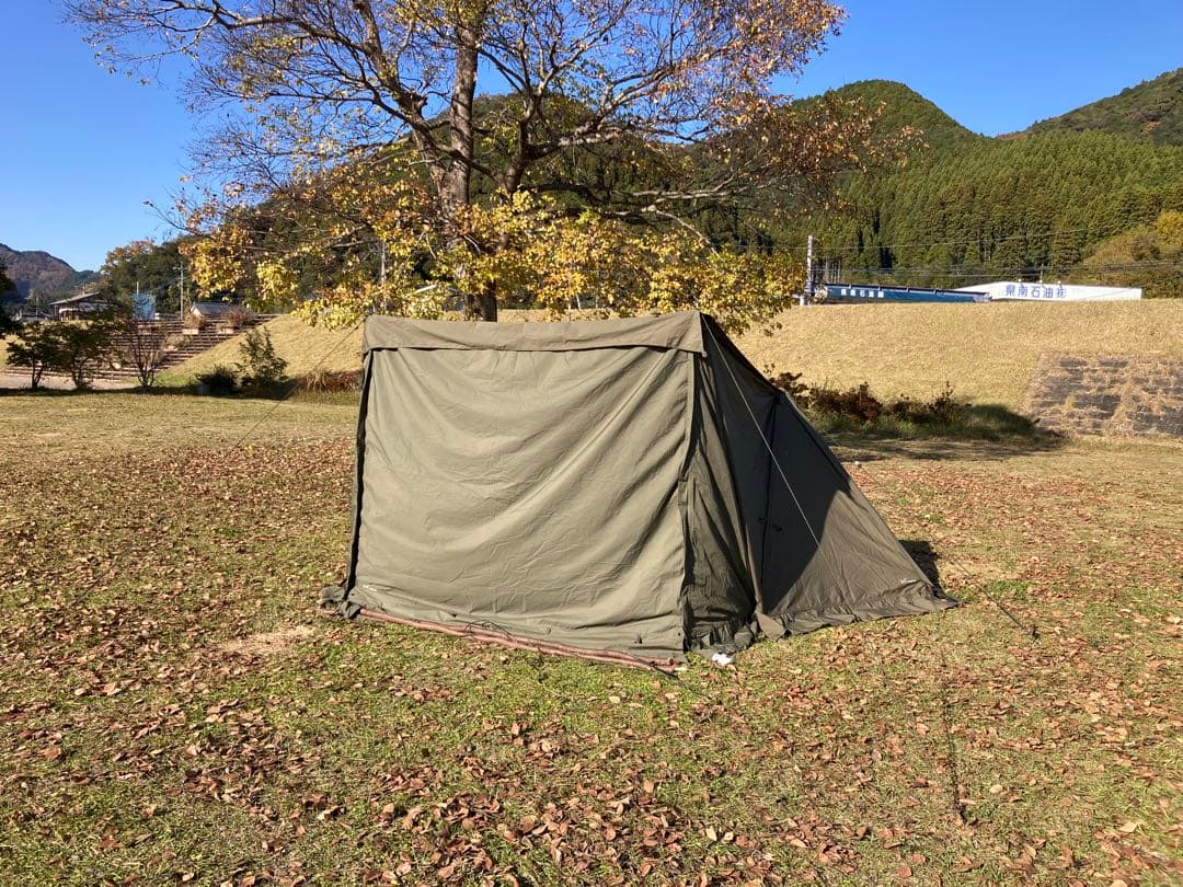 future fox fox base前幕付きとテンマクデザイン薪ストーブS