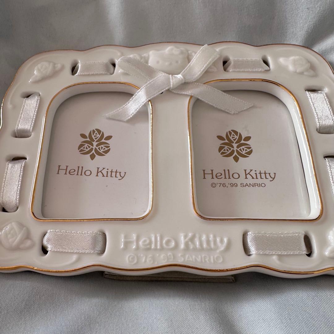 ハローキティ 陶器製　フォトフレーム 1999年製　激レア