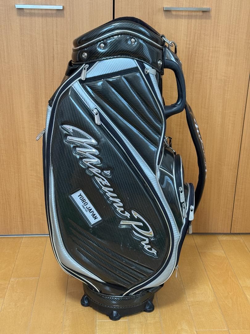 Mizuno Pro キャディバッグ ブラック/シルバー