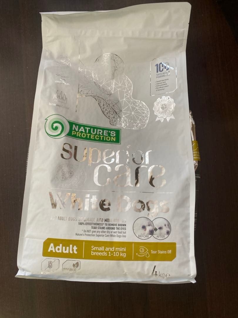 ドッグフード NATURE'S PROTECTION White Dogs 4kg