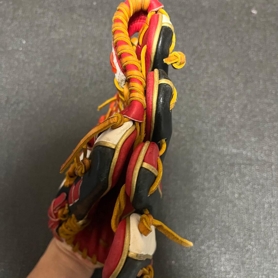 Wilson ワナビーヒーロー 軟式 野球 グローブ 赤/黒/白 160