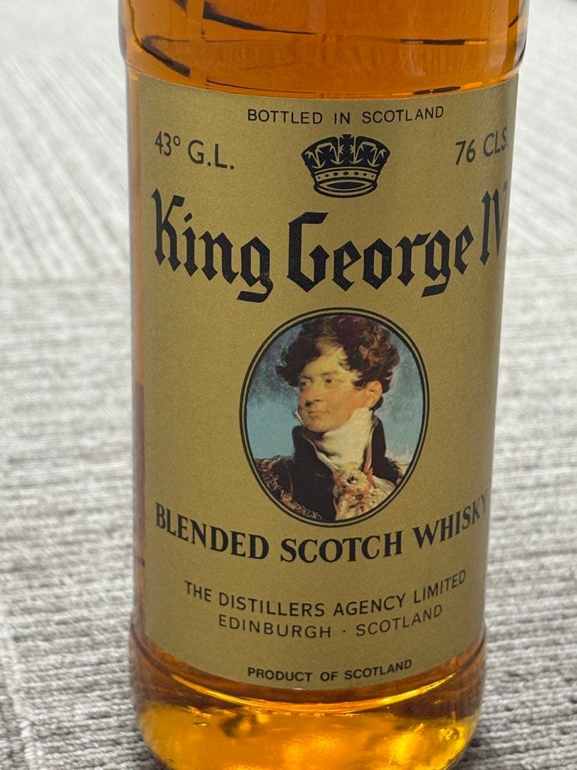 King e IV ブレンデッドスコッチウイスキー