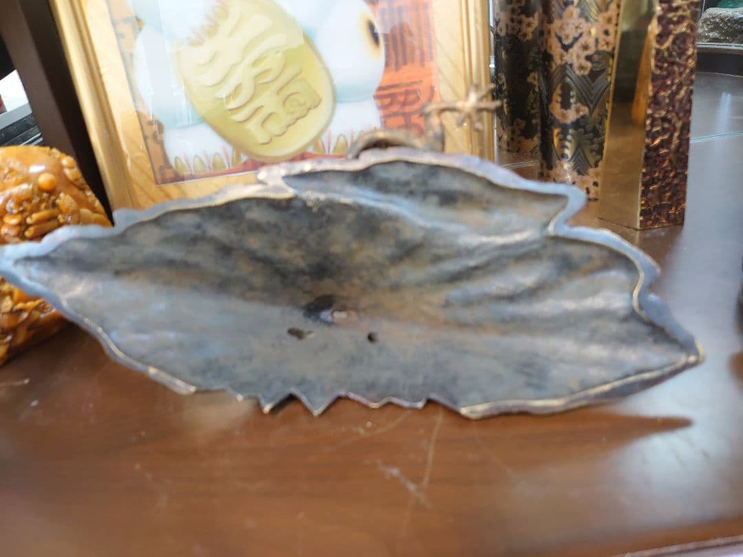 ●開運 龍神 富士龍 【霊峰富士&五本爪皇帝龍】ブロンズ製（真鍮製）【旭峰作】