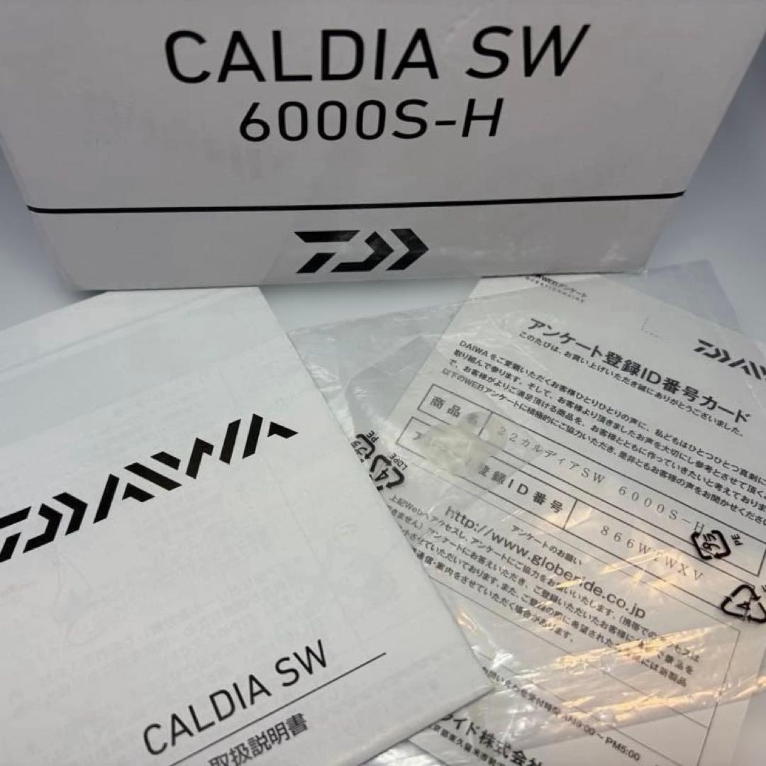 Daiwa CALDIA SW 6000S-H スピニングリール