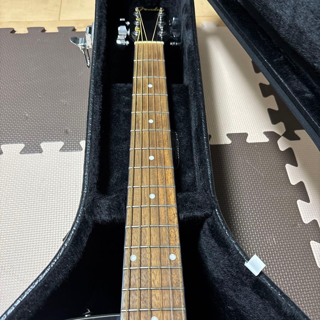 フェンダー CD-60CE BLK エレアコ トップ単板【ハードケース付き】