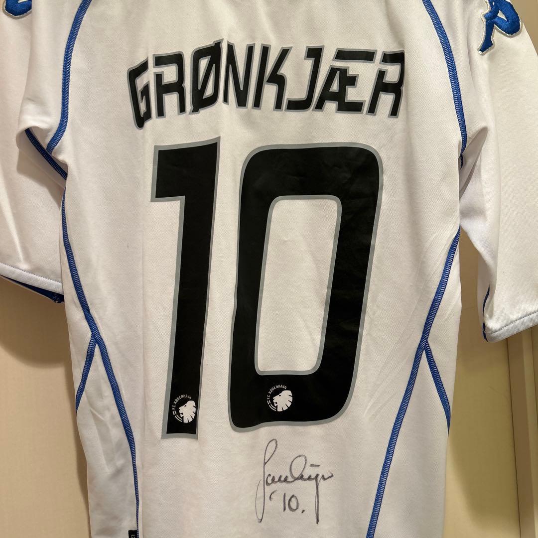 イェスパー・グロンケア FCコペンハーゲン サイン入りユニフォーム