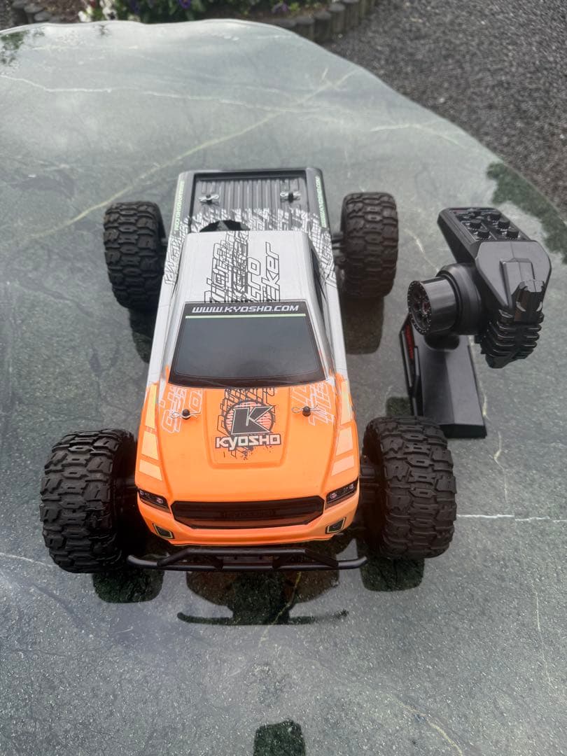 京商1/10スケール15エンジン4WDニトロトラッカー　ジャンク品