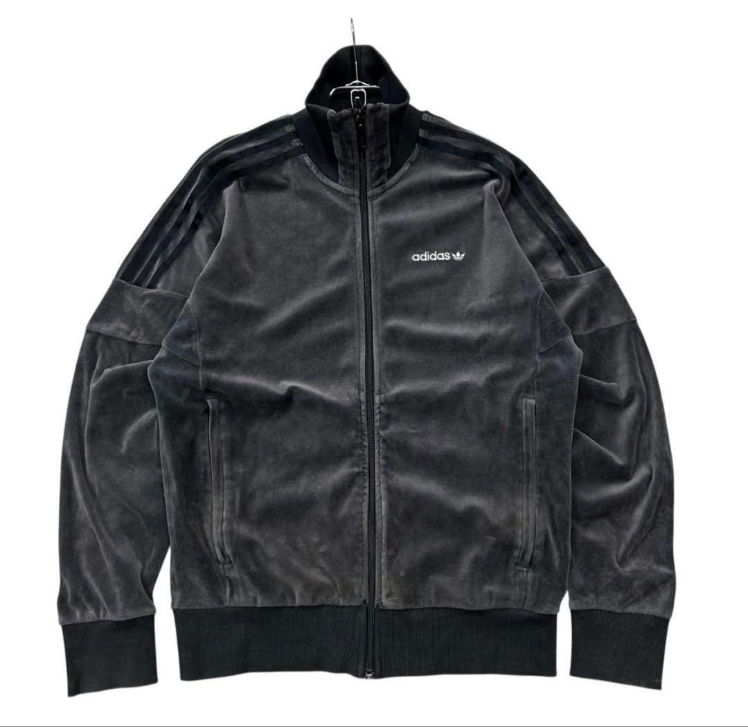 adidas/アディダスオリジナルス ベロア地 ジャージ トラックトップ
