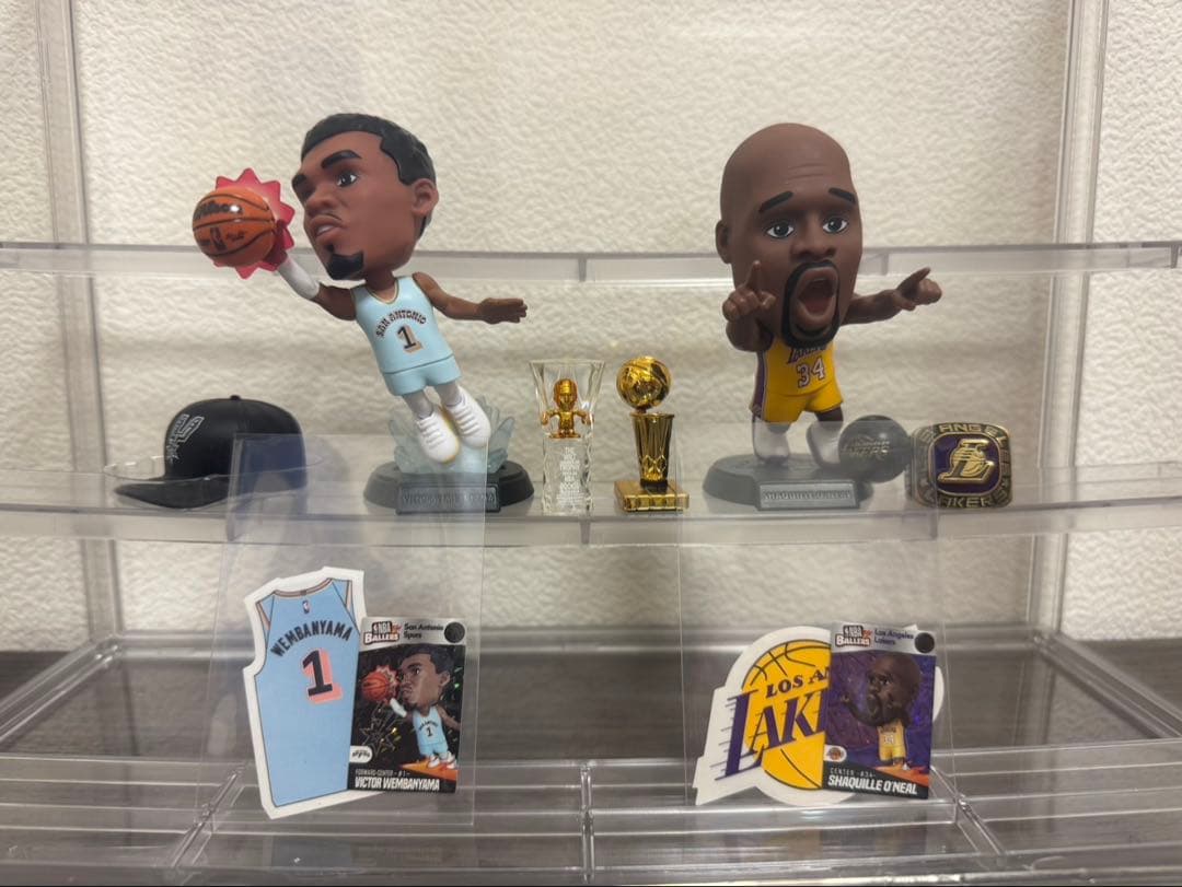 NBA BALLERS ウェンバンヤマ、シャキル・オニール他セット！ケース付き