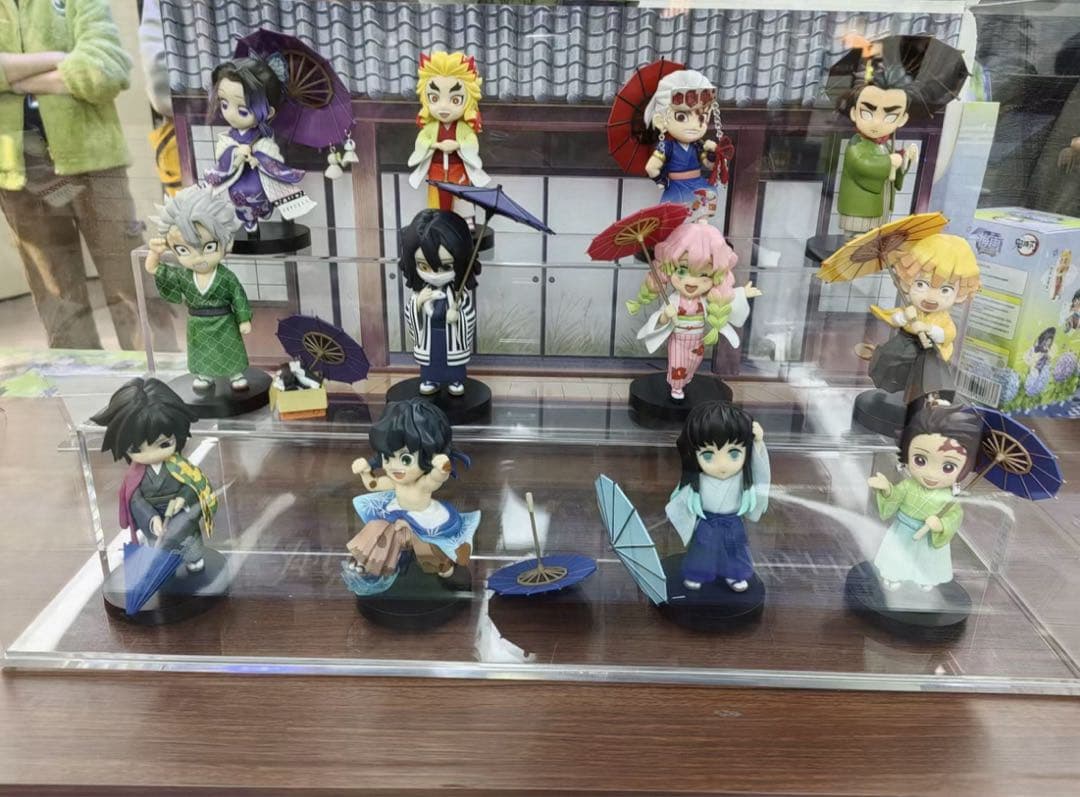 鬼滅の刃　フィギュア　Bセット6個入　海外限定　梅雨シリーズ　ポップアップストア