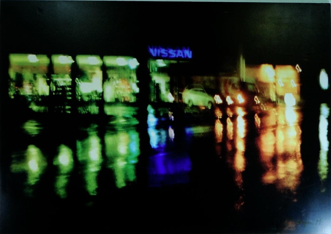 芸術写真 Rain  /  H,Murayama   106cm X 75cm