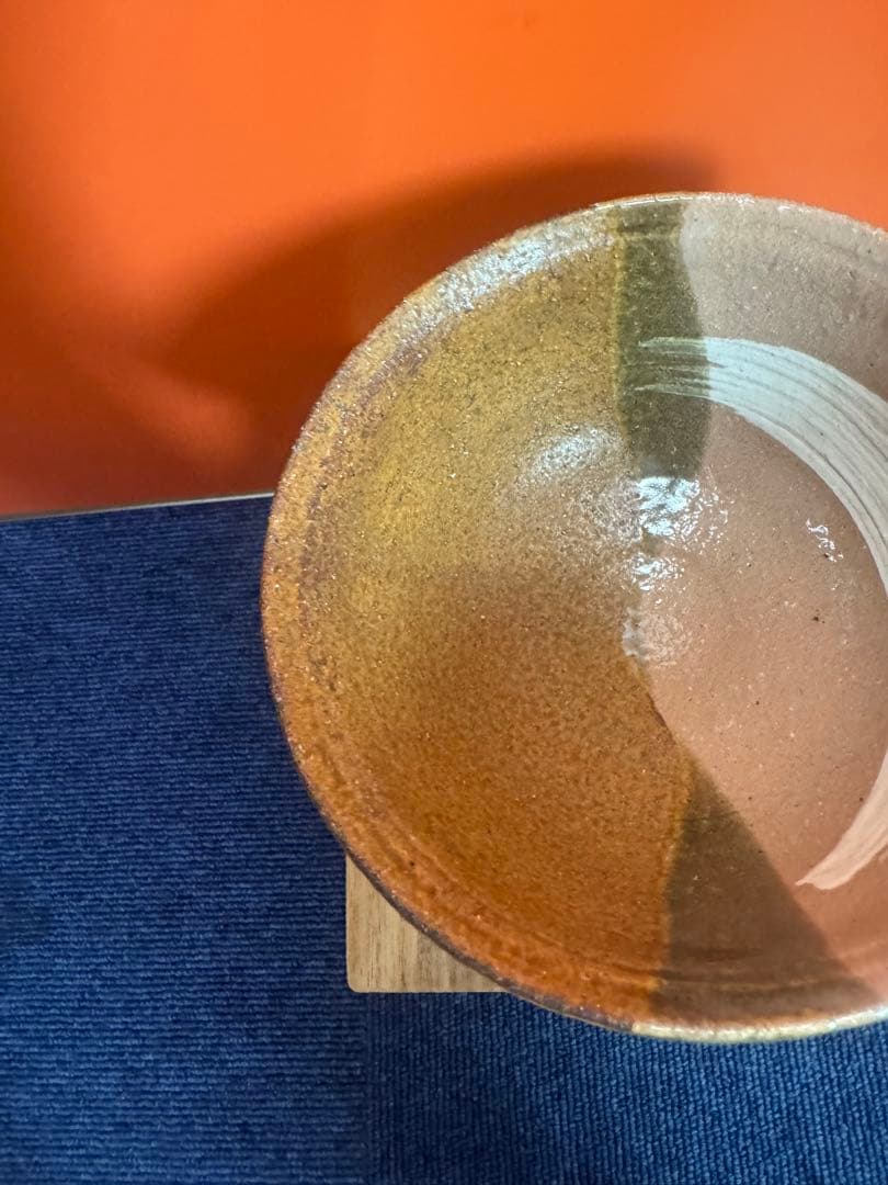 1745 茶道具　龍喜窯　伊羅保　茶碗　未使用