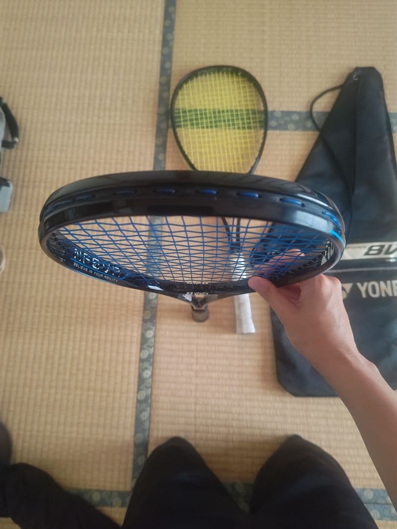 YONEX ナノフォース8v ソフトテニス カスタムフィット2本セット