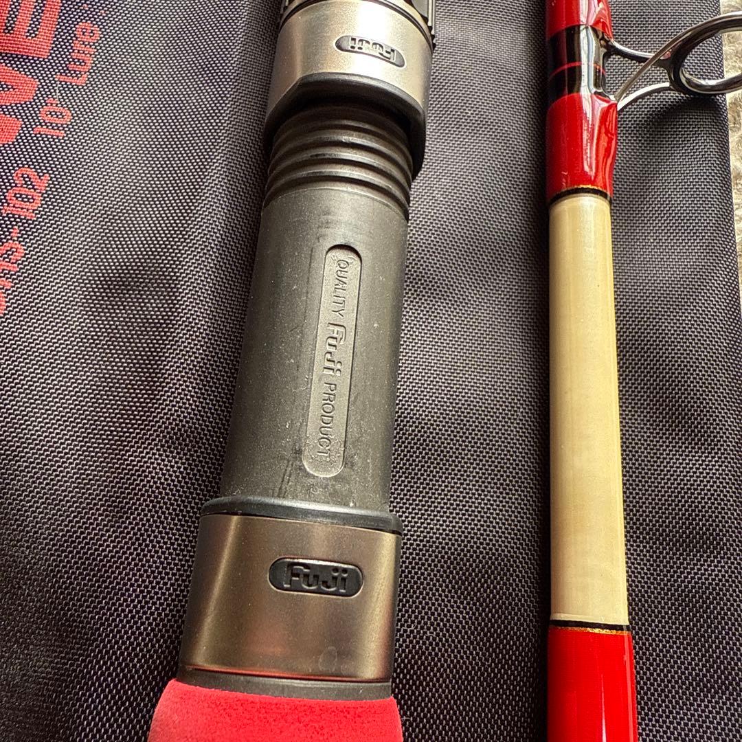 ufmウエダ ミッドショア　GHS-102 チタンガイド　中古　ショアジギング