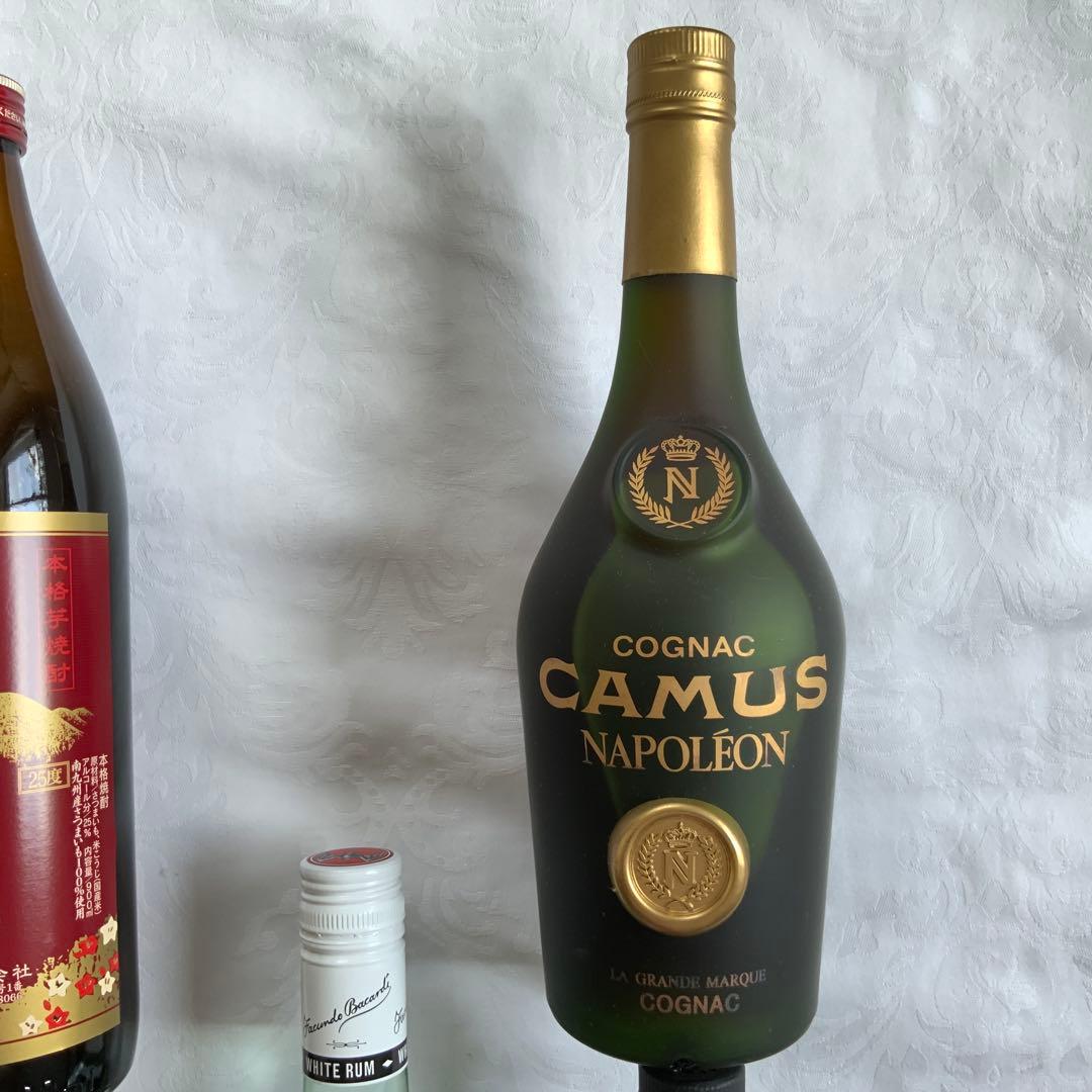 焼酎・コニャック・ウイスキー・ラム　8本セット