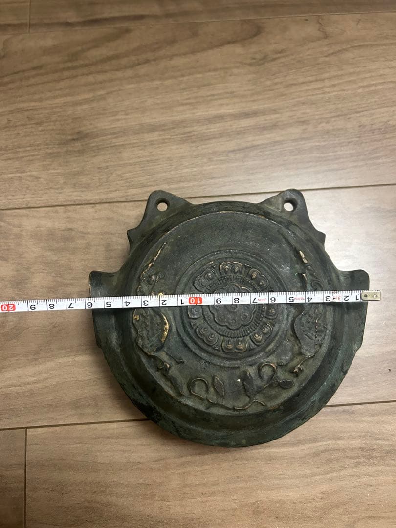 鰐口，江戶時代，古銅製，重約1100克