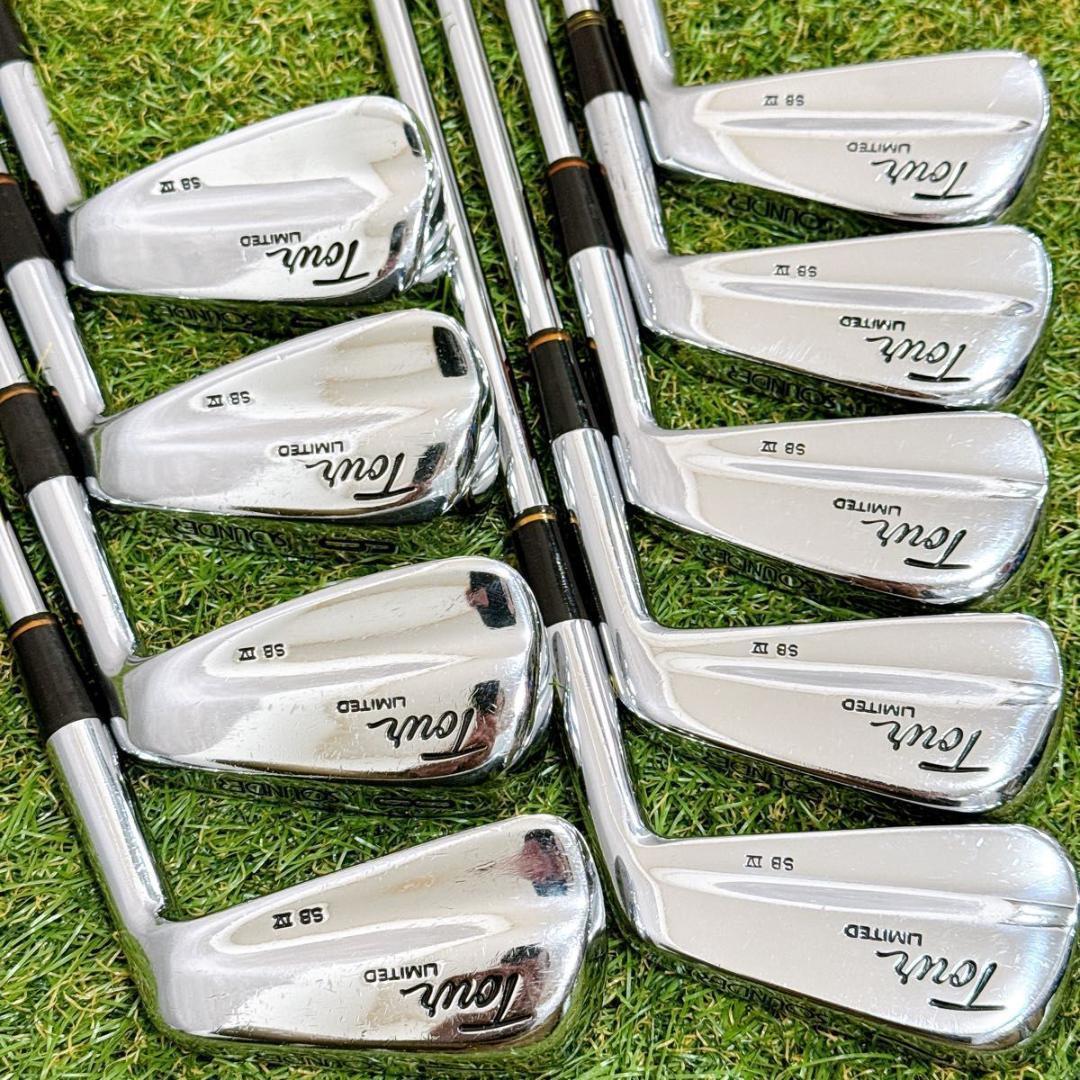 サウンダー ツアーリミテッド SB IV アイアンセット 希少 9本【K287】