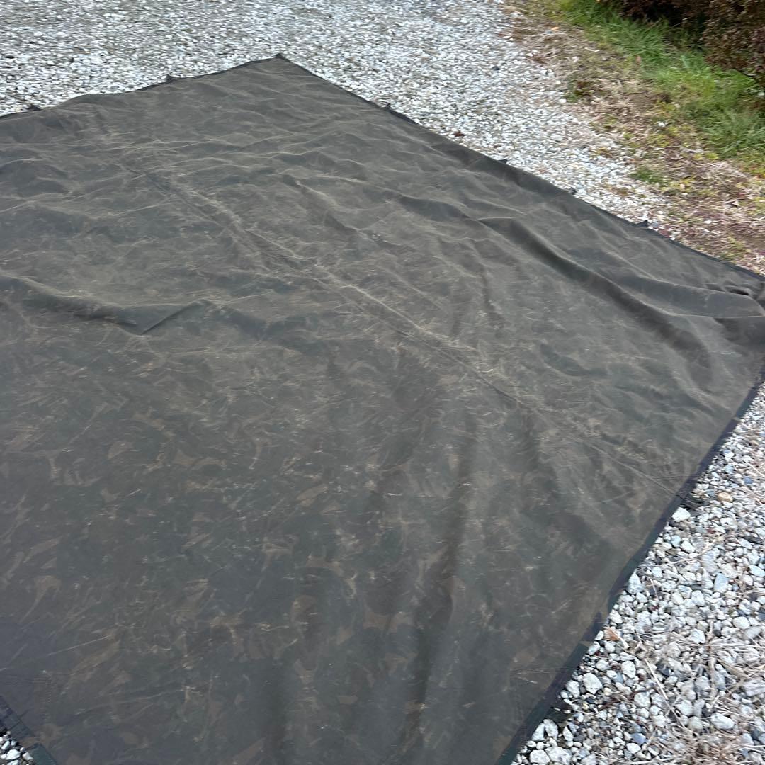 ブッシュクラフトスペイン　カモ　タープ