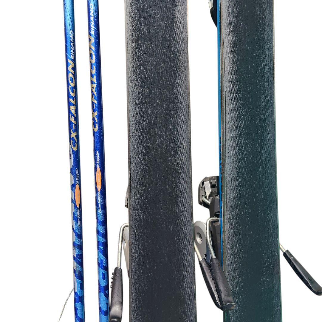 FISCHER AMC300 165cm スキー板 ビンディング SINANO