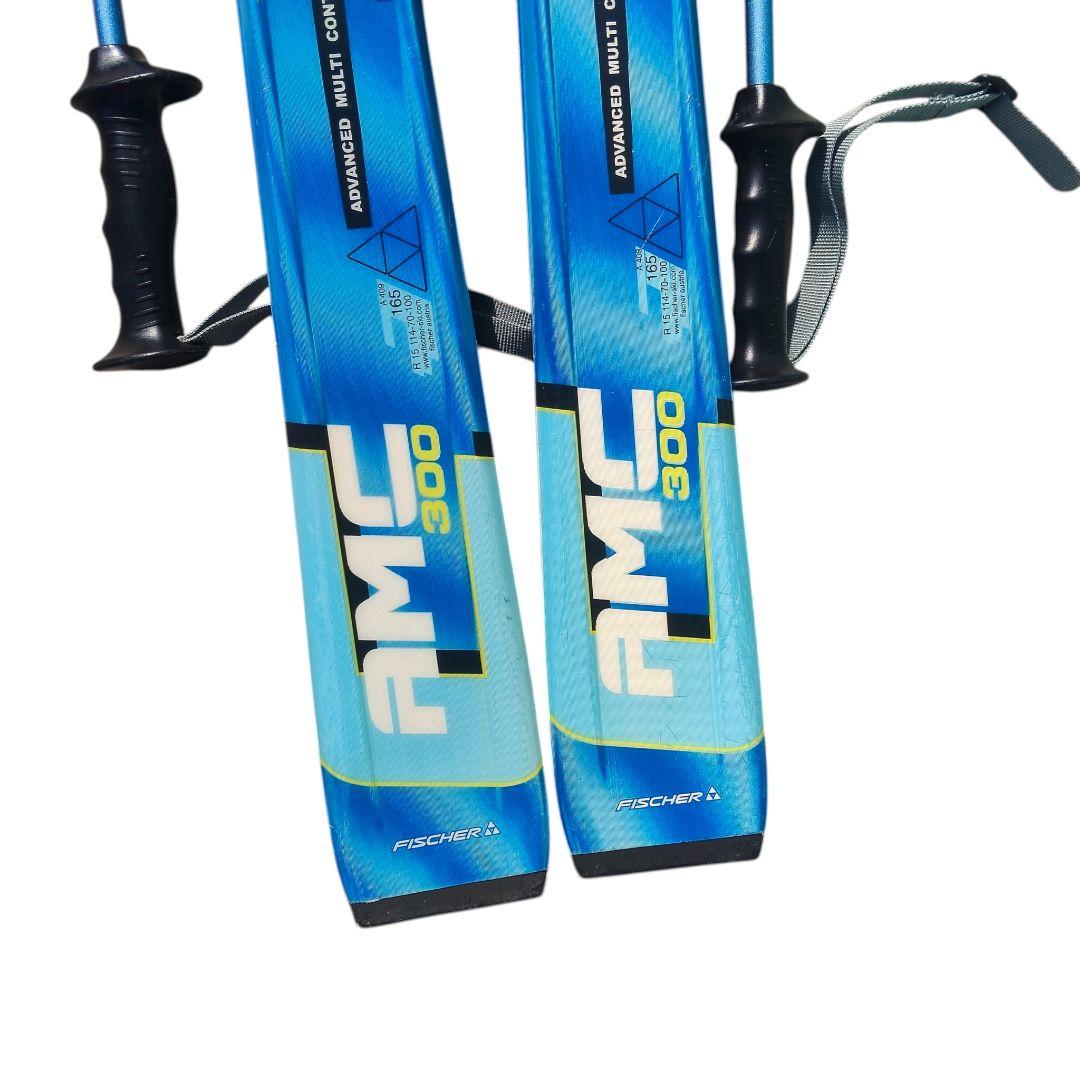 FISCHER AMC300 165cm スキー板 ビンディング SINANO