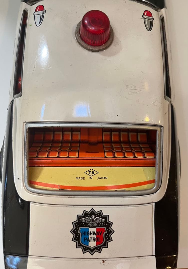 【当時物】野村トーイ ブリキ製 パトカー ハイウェイパトロール カマロ 希少