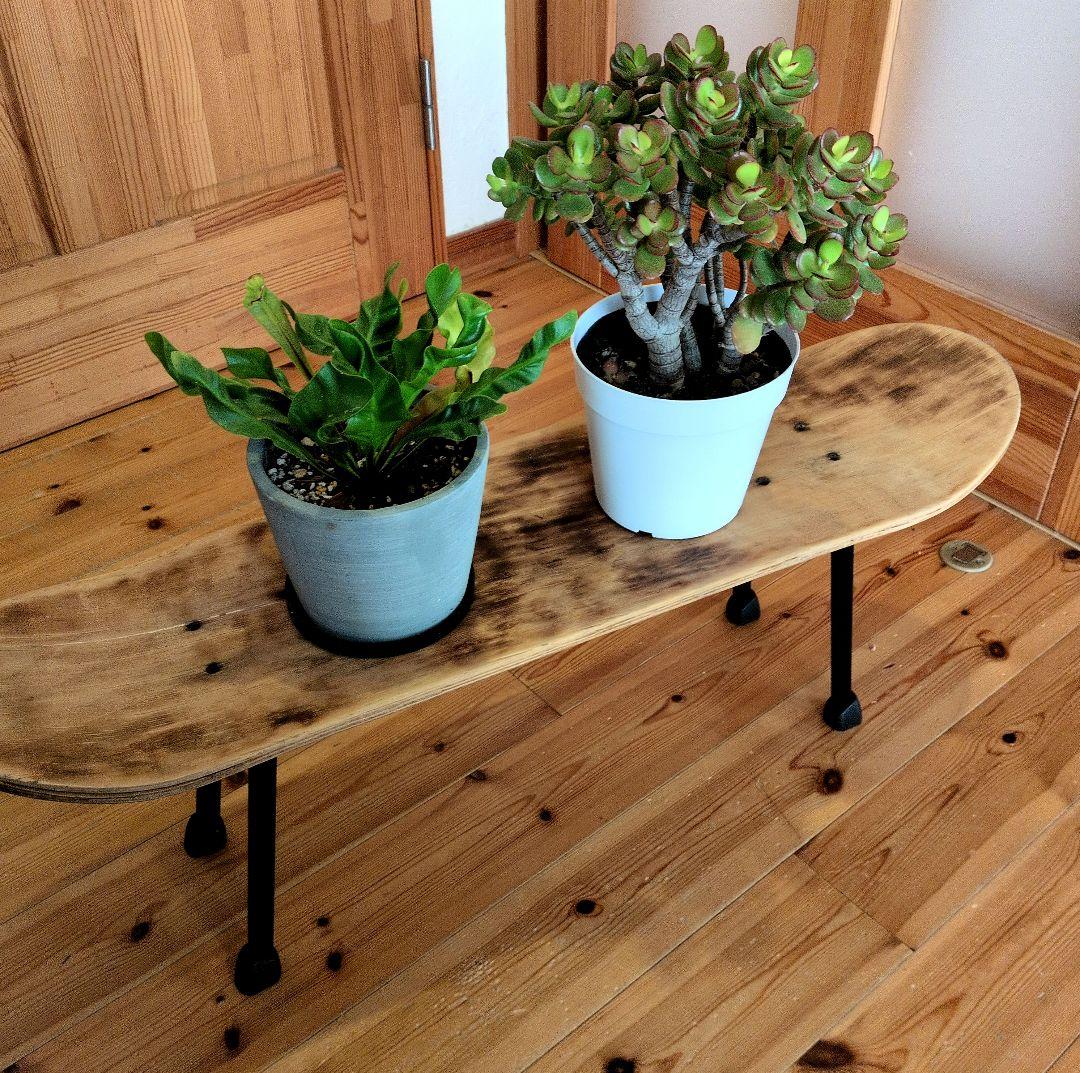 【1点物】スケートボード リメイクテーブル・サイドテーブル・キャンプ