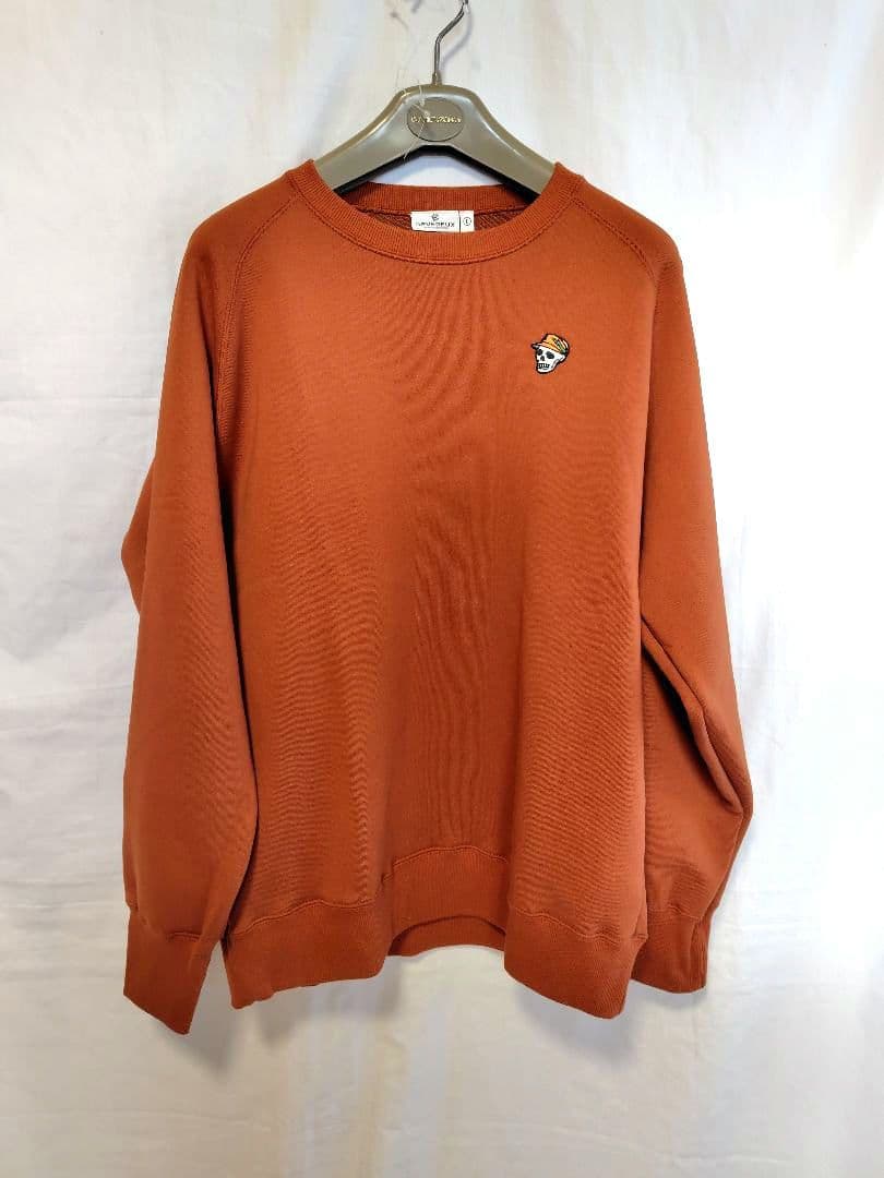 新品【DEVEREUX GOLF】 クルーネック／トレーナー／ブラウン／L