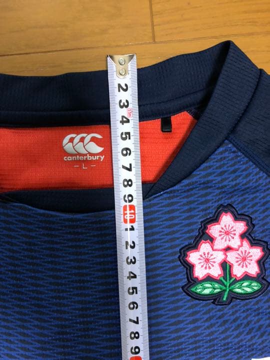 値下げ　ラグビー日本代表実使用　長Tシャツ