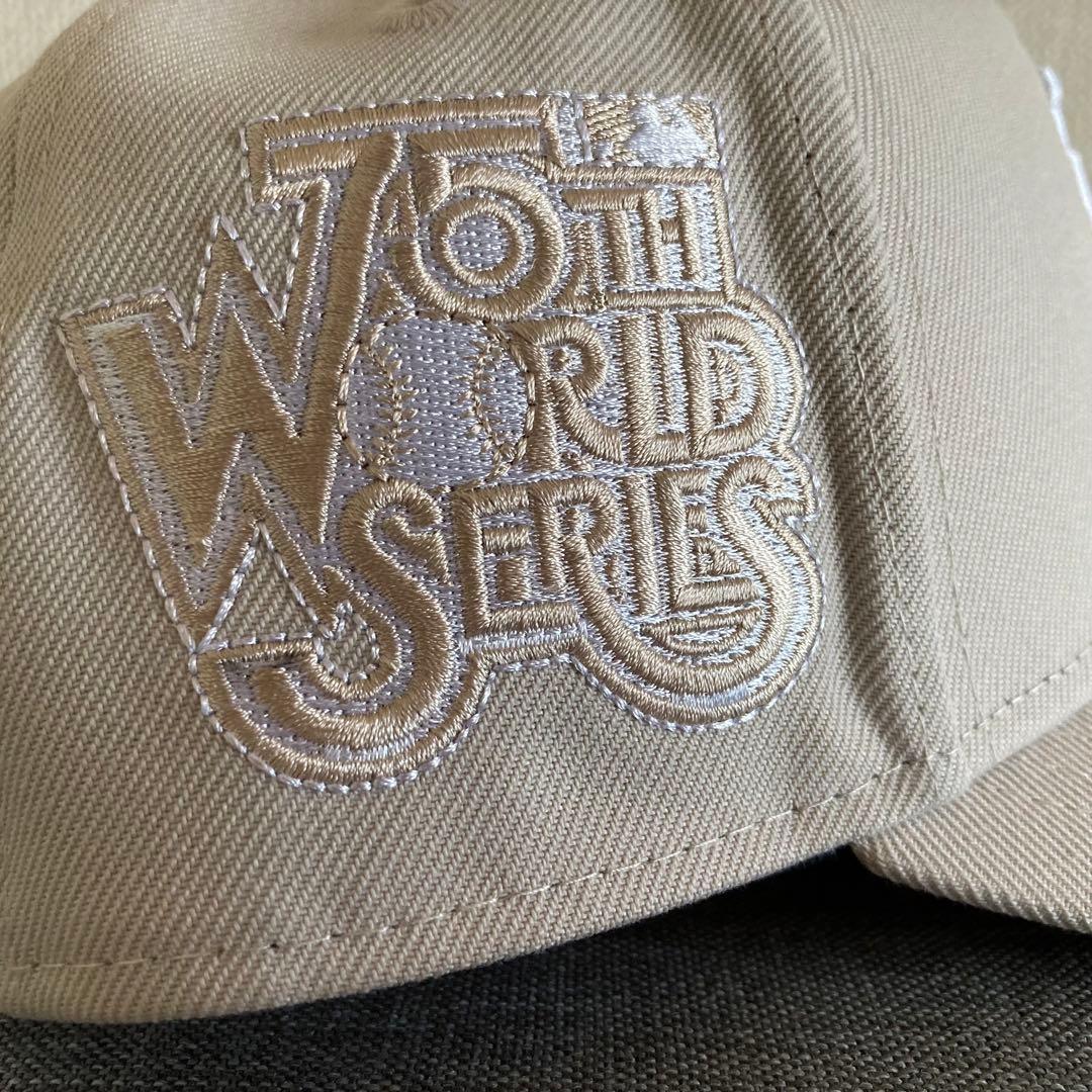 【海外限定】ニューエラ ロサンゼルスドジャース9FORTY Aフレーム ベージュ