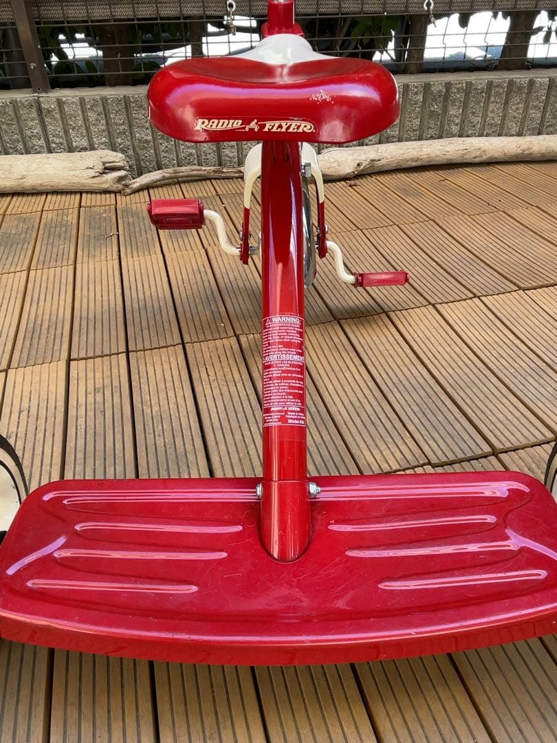 美品　Radio Flyer ラジオフライヤー クラシック トライク 三輪車　赤