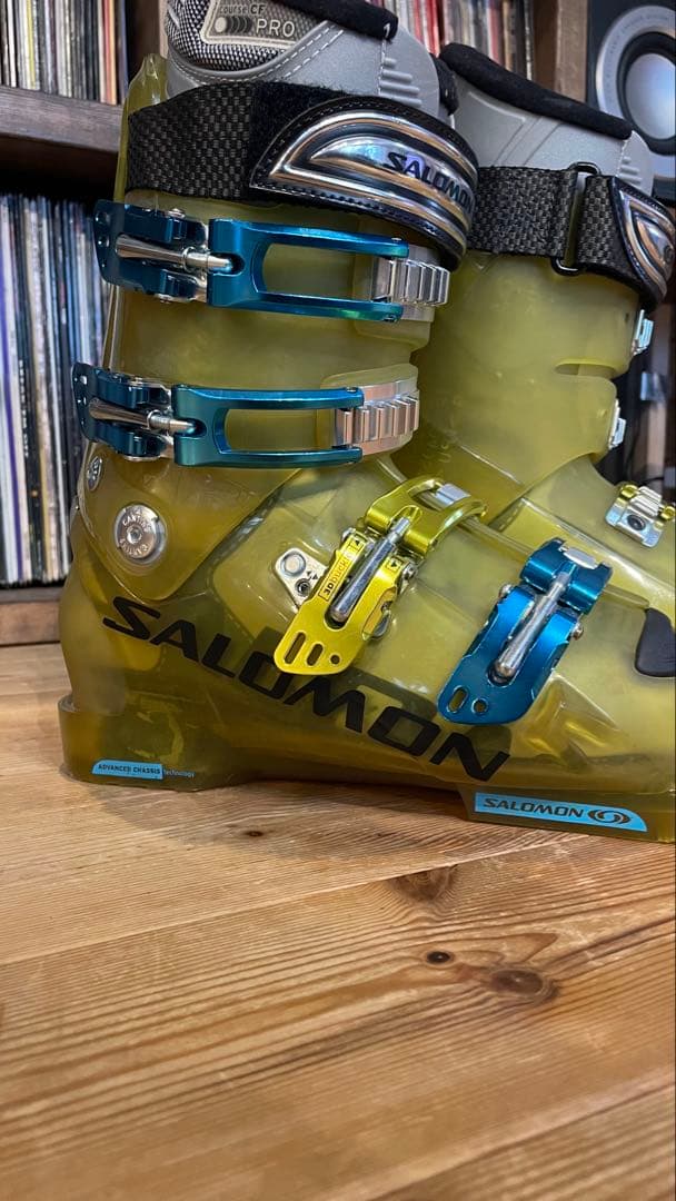 SALOMONサロモン大人ジュニアスキーブーツスキー靴24cm25cm