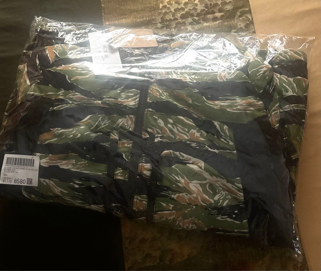 クライミー　カモフラージュ ナイロン ジャケットＬ