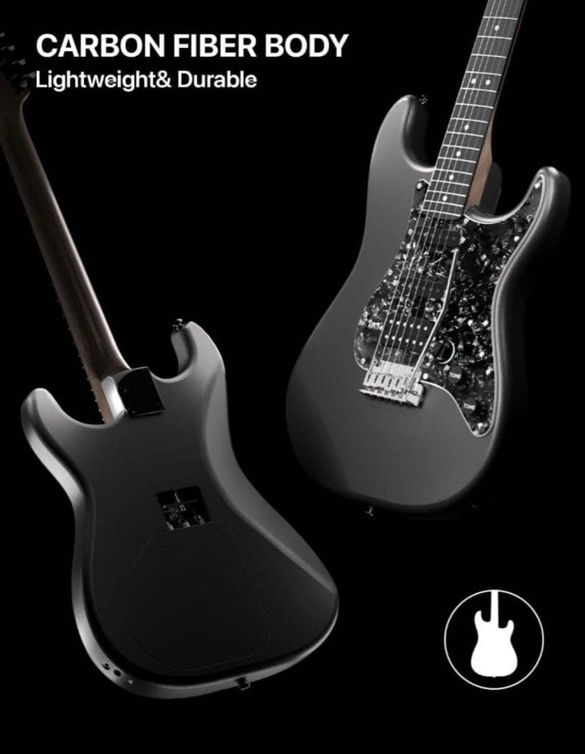 【新品】Enya XMARI スマートエレキギター 内蔵DSPエフェクターセット