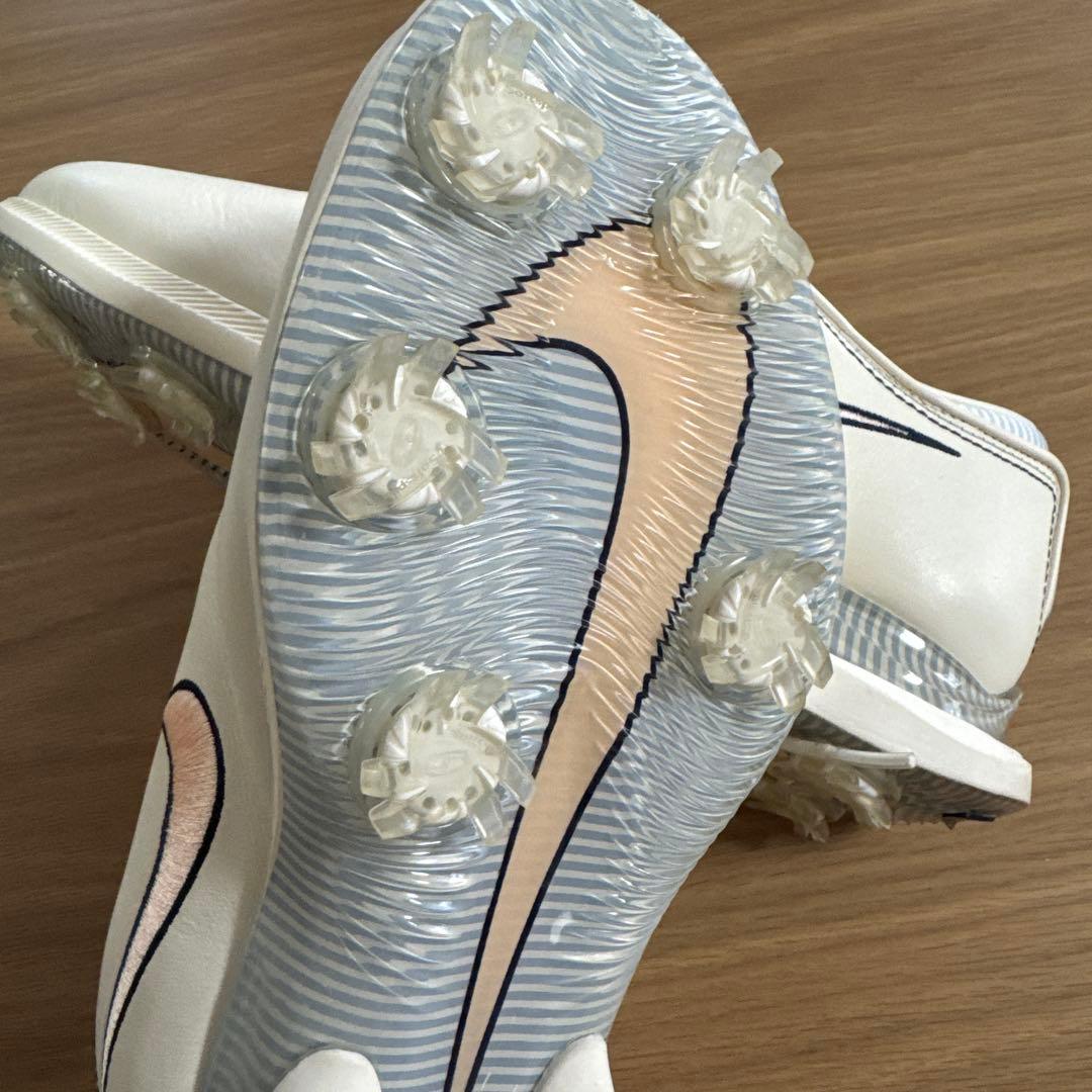 Nike ゴルフシューズ ホワイト スパイク付き