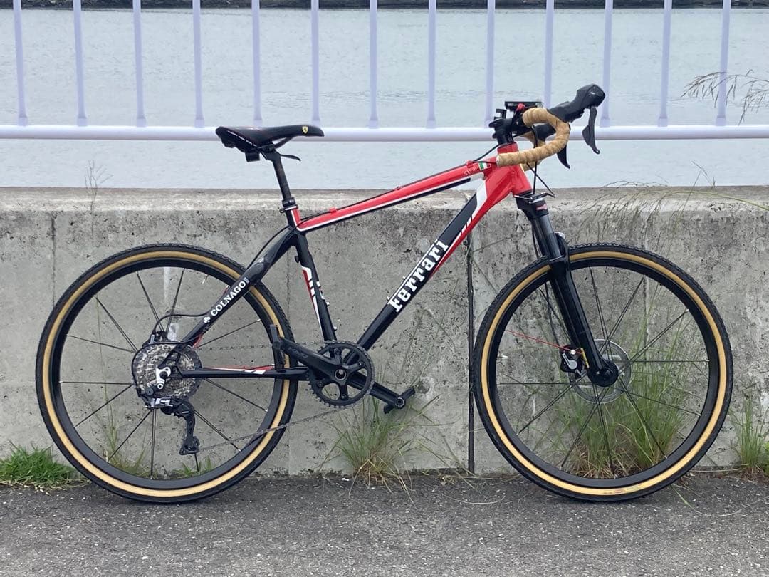 引き取りのみ。コルナゴ　フェラーリ　cx50 ドロップカスタム