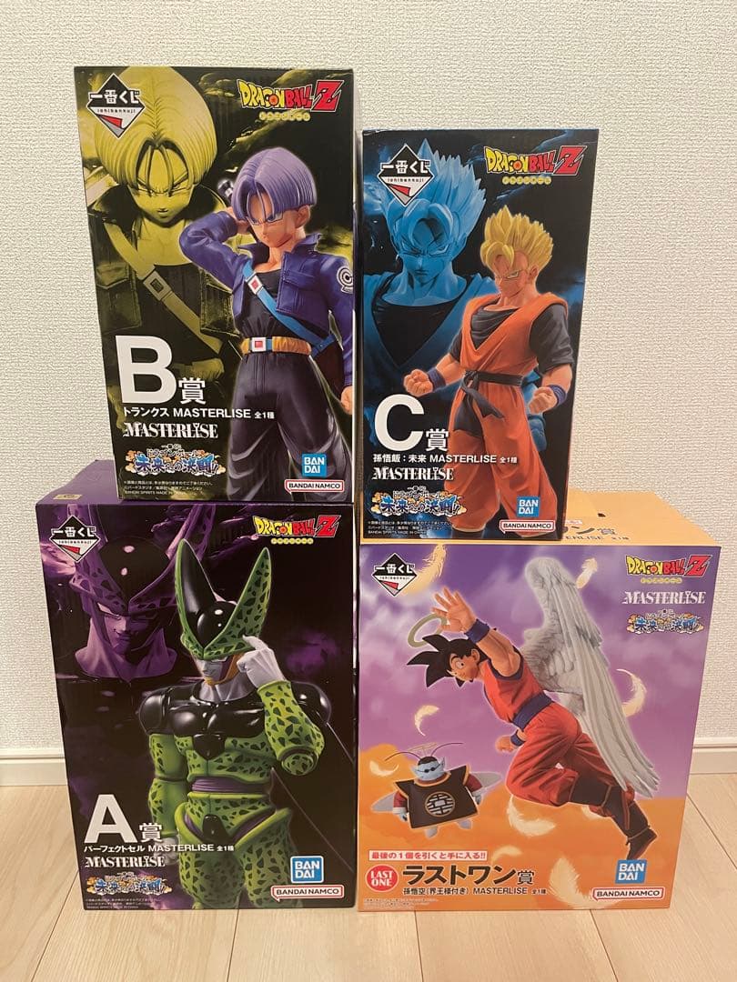 【新品未開封】一番くじ ドラゴンボール 未来への決闘‼ 4点