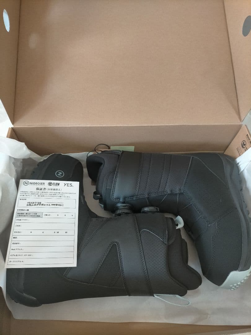 新品 2025-2026 Nidecker Flowスノーボードブーツ