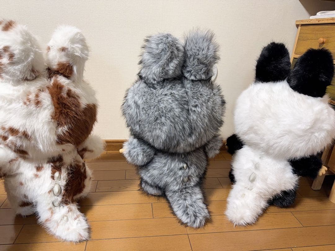 happy　スペシャルオーダー　超特大60cmジモモ四種の目