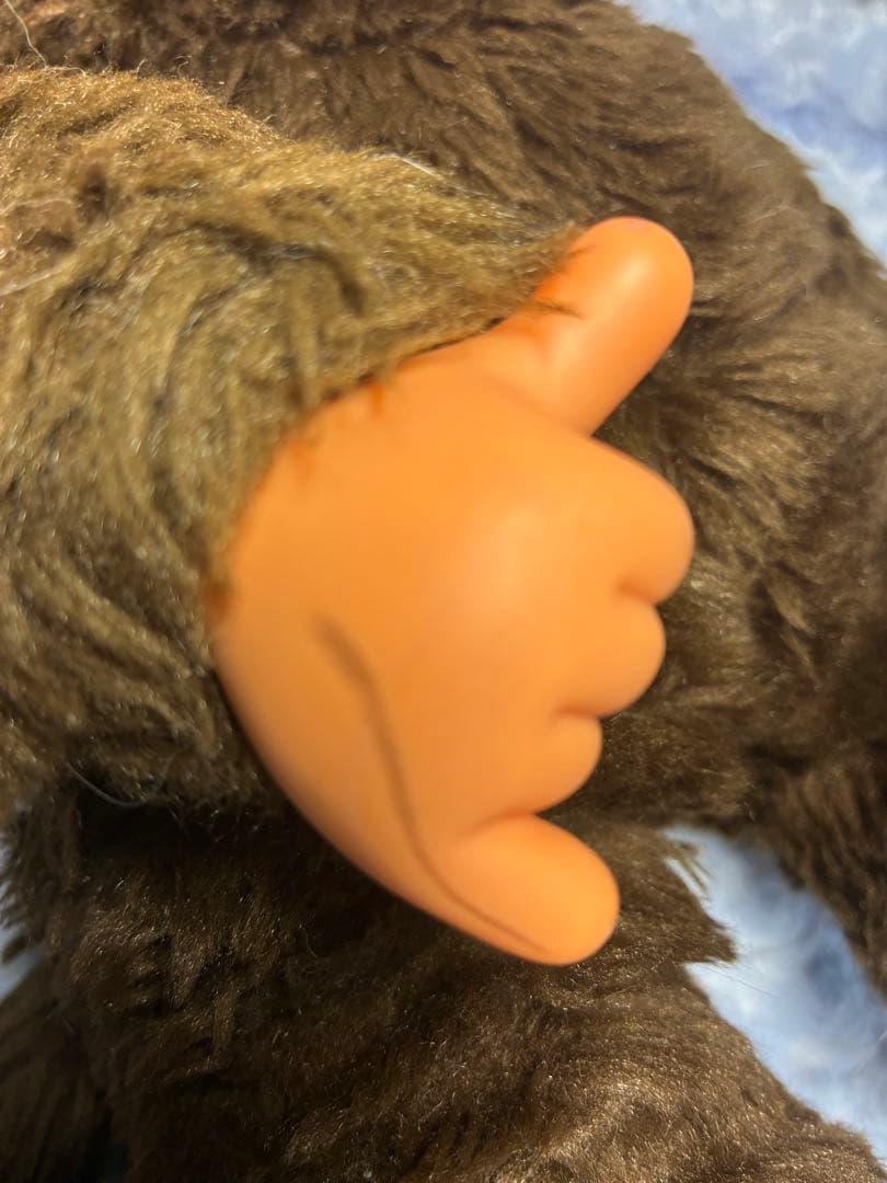 モンチッチ初代Lサイズ大セキグチ昭和レトロ　ブルーアイ