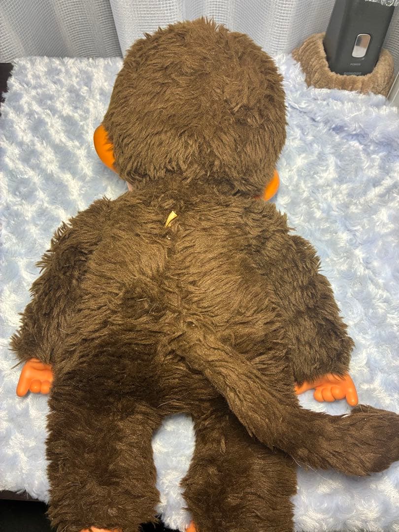 モンチッチ初代Lサイズ大セキグチ昭和レトロ　ブルーアイ