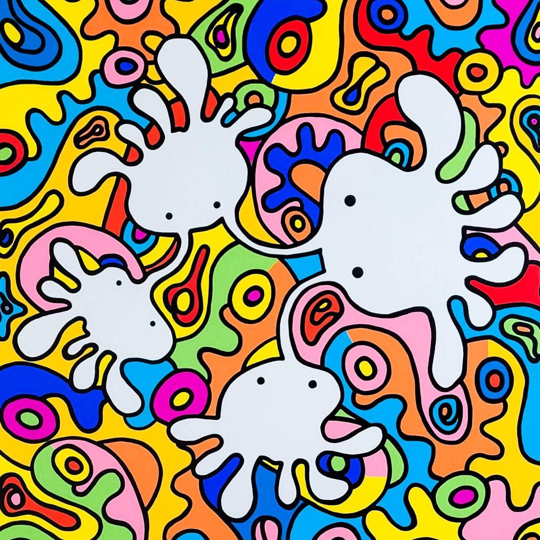 ★鈴木哲也★F100(1620×1300mm)アクリル原画★送料無料#0062