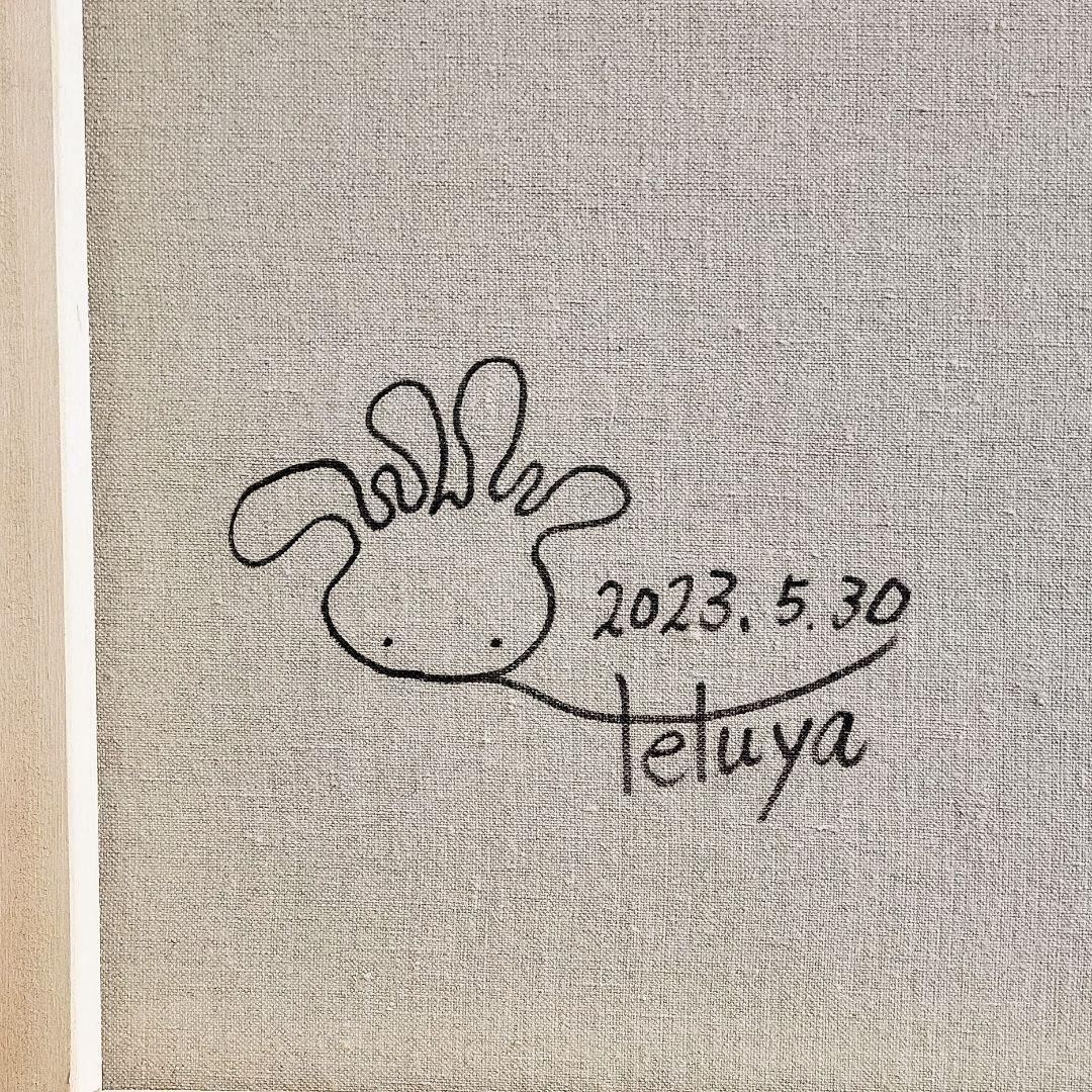 ★鈴木哲也★F100(1620×1300mm)アクリル原画★送料無料#0062