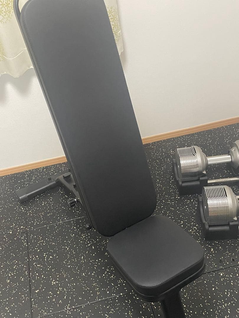 トレーニングベンチ 折りたたみ式 ブラック