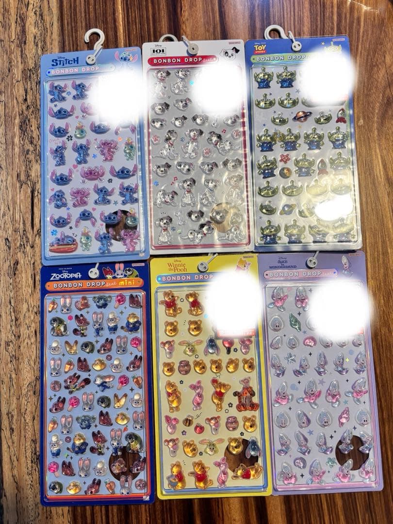 ボンボンドロップシール　しまむら